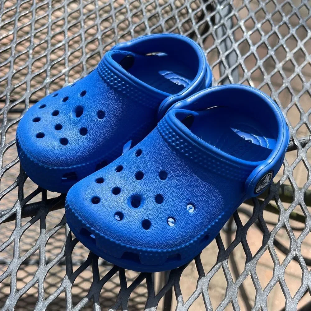 Crocs Toddler Classic Clog 206990 Blue Size 6